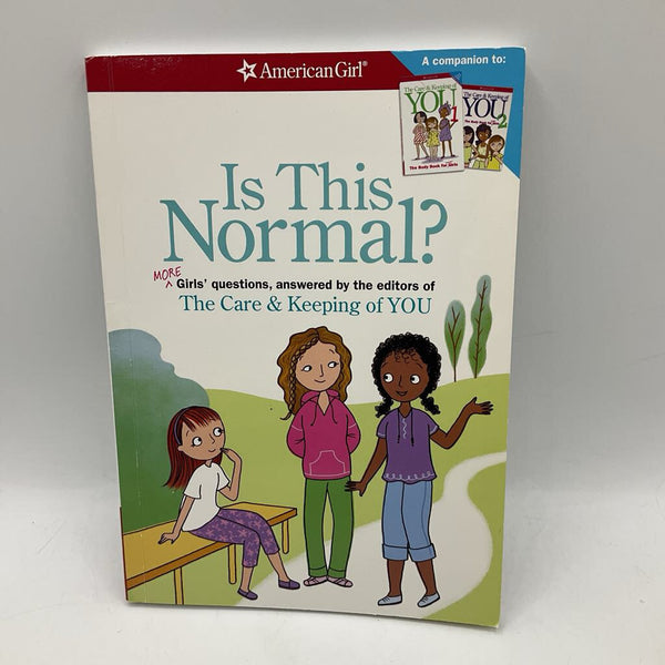 American Girl: Is This Normal (paperback)