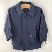 Size 3: Gap Blue Rain Coat