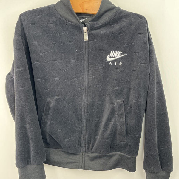 Size 5-6: Nike Black Zip-Up Coat