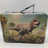 Jurassic World Metal Carrier W/Assorted Dinosaur Figurines