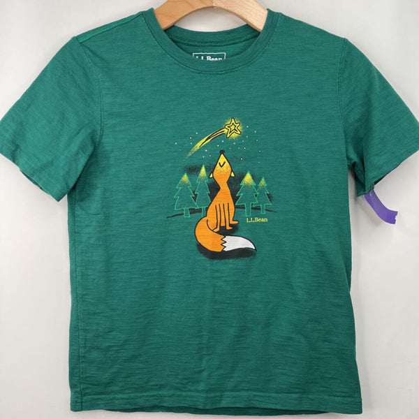 Size 10-12: L.L. Bean Green Fox T-Shirt