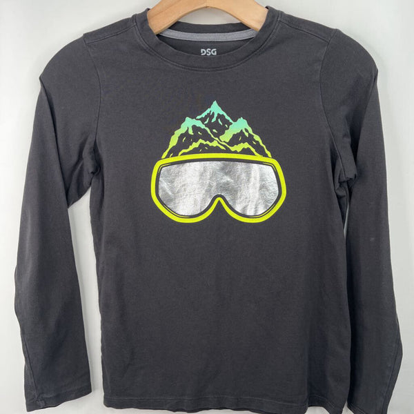 Size 10-12: DSG Black Ski Goggles Long Sleeve Shirt