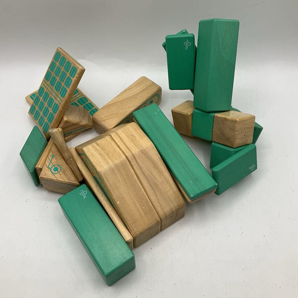 Tegu Wooden Magnetic 24pc Building Blocks