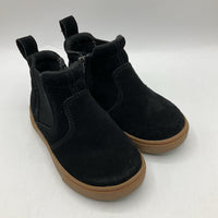 Size 8: Ugg Black Zip-Up Chelsea Boots