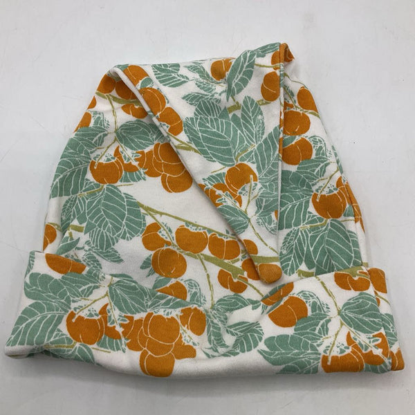 Size 12-18m: Kate Quinn Creme Orange Fruit Hat