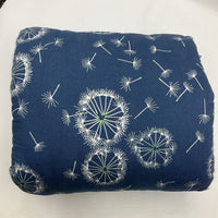 Nursie Arm Pillow Blue Dandelion Pattern