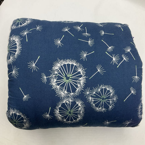 Nursie Arm Pillow Blue Dandelion Pattern