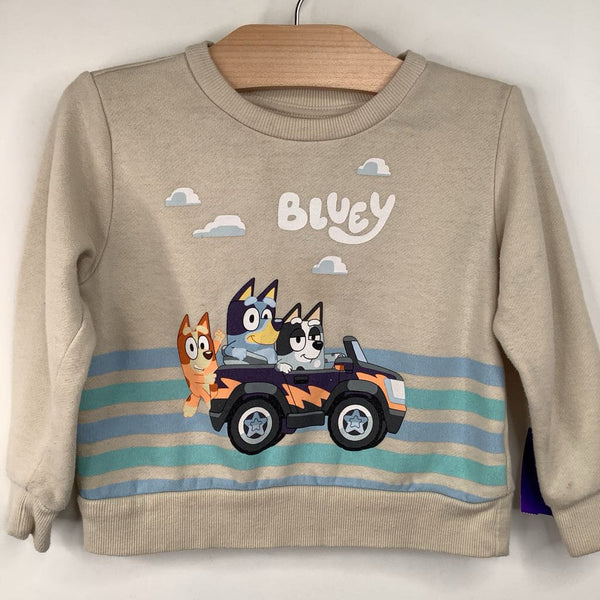 Size 2: Bluey Creme Sweater