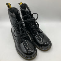 Size 6Y: Dr.Marten's Black Zip/Lace-Up Boots