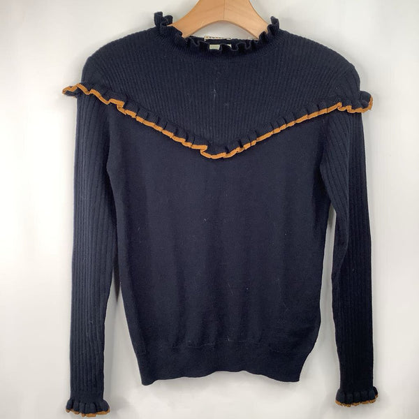 Size 12: Go Go Blue/Yellow Knitted Sweater- NEW W/Tag
