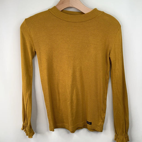 Size 12: A Monday Yellow Knitted Sweater
