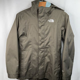 Size 14-16: The North Face Green/Blue Fleece Lined 3-In-1 Zip-Up Winter Coat
