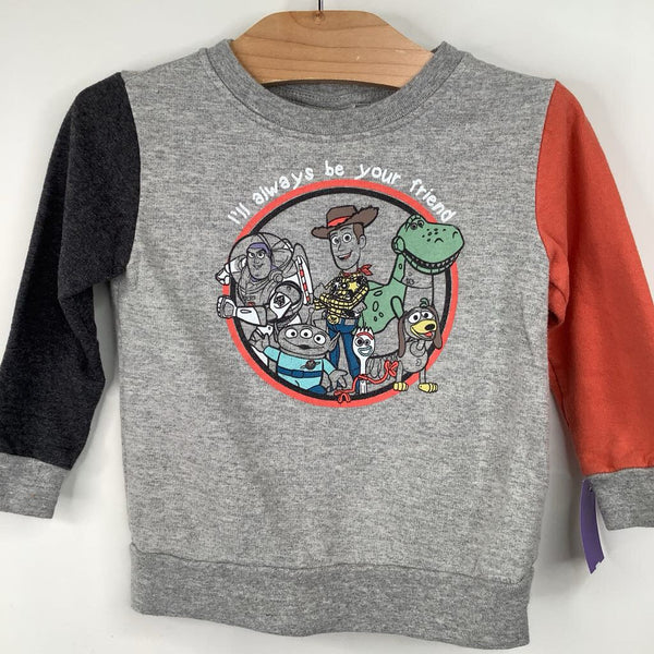 Size 2: Disney Grey Toy Story Print Sweater