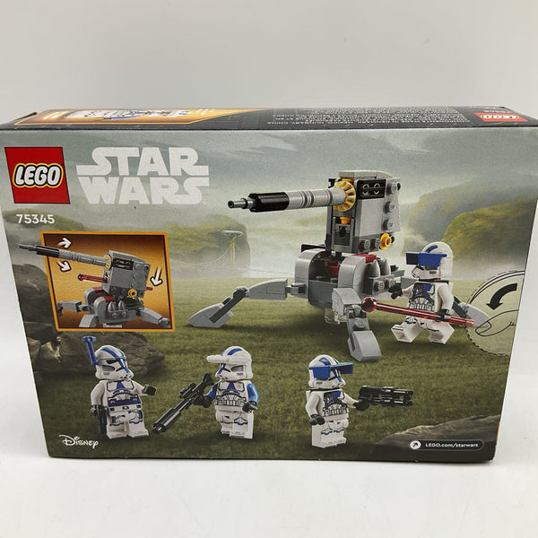 Lego Star Wars 501st Clone Troopers Battle Pack 119pc Set: 75345- NEW In Box