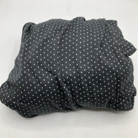 Solly Baby Wrap - Black w/White Dots