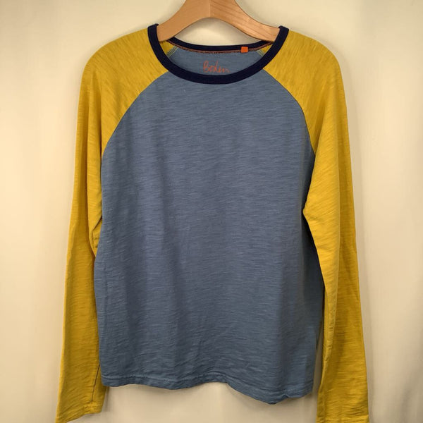 Size 15: Boden Blue/Yellow Long Sleeve Shirt