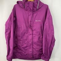 Size 6-7: Marmot Purple Hooded Raincoat