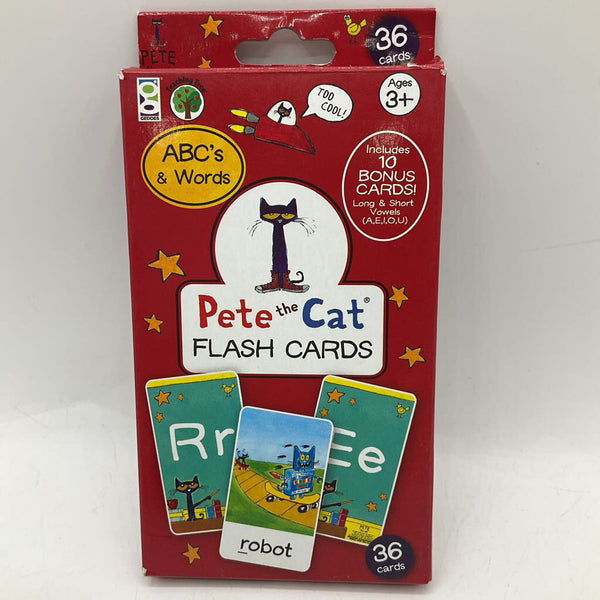 Pete The Cat Flash Cards