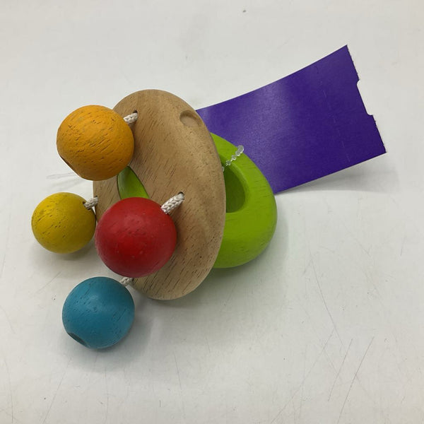 PlanToys Wooden Baby Rattle