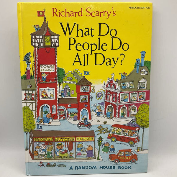 What Do People Do All Day (hardcover)