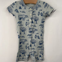 Size 6-12m: Kate Quinn Blue/Navy Bear Onesie