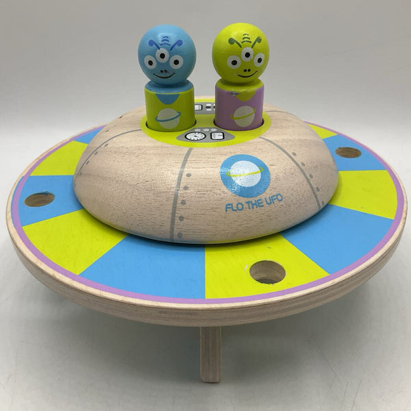 Wooden UFO Toy