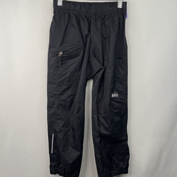 Size 6-7: REI Co-Op Black Rain Pants