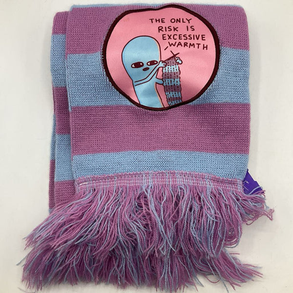 Size O/S: Strange Planet Knitted Scarf