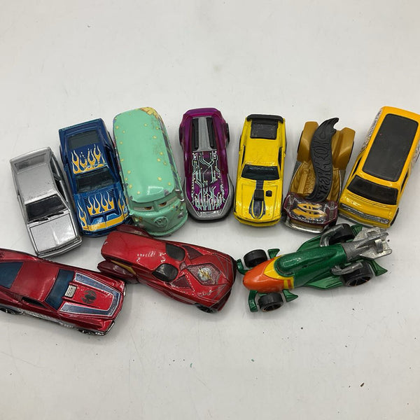 Assorted Small Metal 10pc Vehicles