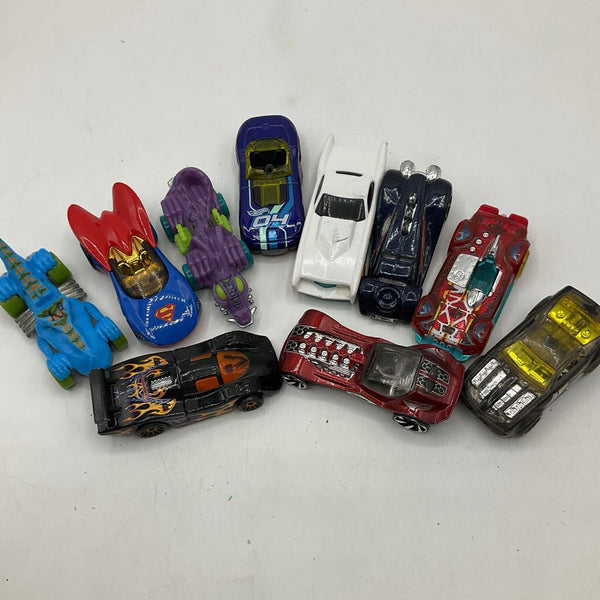 Assorted Small Metal 10pc Vehicles