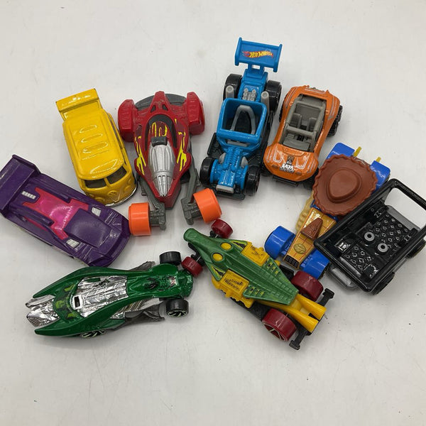 Assorted Small Metal 10pc Vehicles