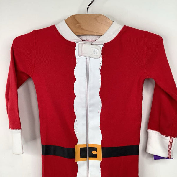 Size 18-24m (80): Hanna Andersson Red Santa 1pc PJs