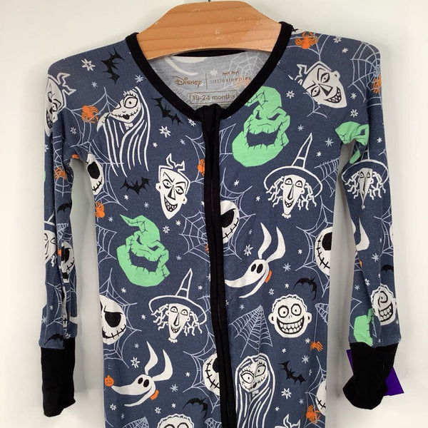 Size 18-24m: Little Sleepies Blue Nightmare Before Christmas 1pc PJs