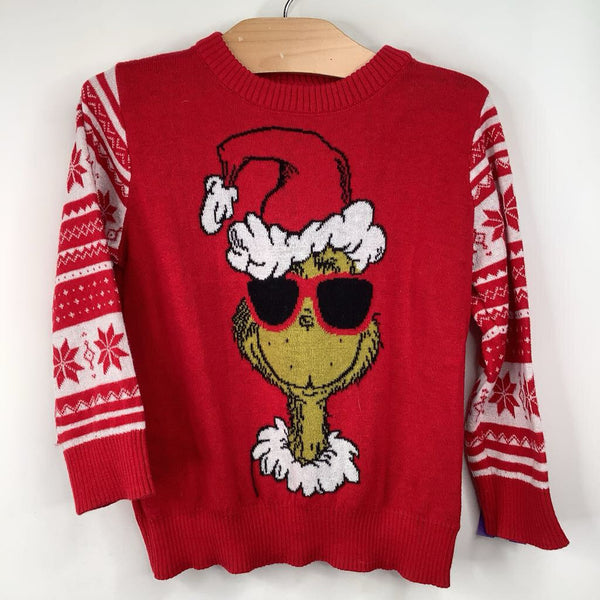 Size 3: The Grinch Red Knitted Sweater