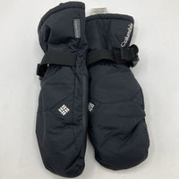 Size XS: Columbia Black Snow Mittens