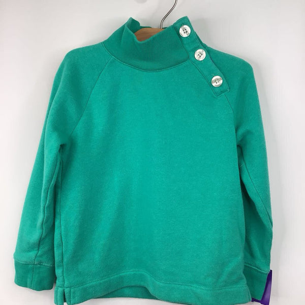 Size 4-5: Crewcuts Green Collared Sweater