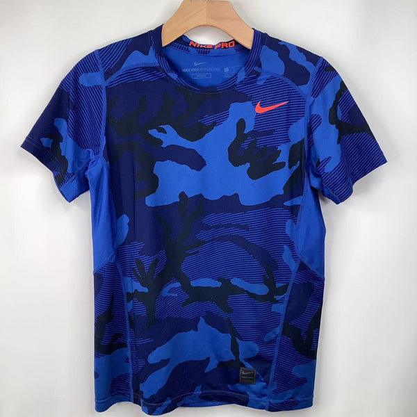 Size 14: Nike Blue Camo T-Shirt