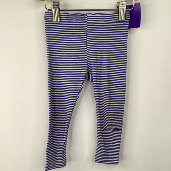 Size 12-18m: Tea Blue/White Striped Pants