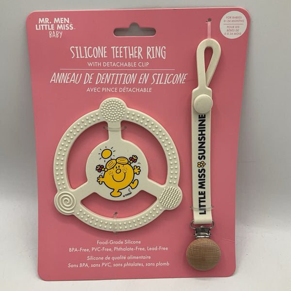 Silicone Teether Ring Set-NEW