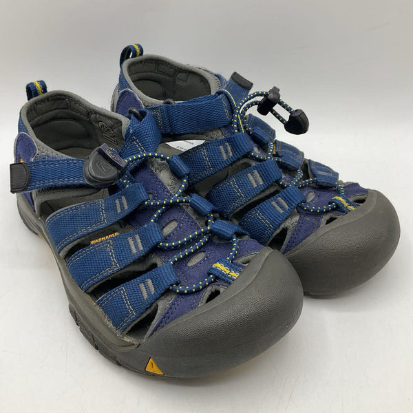 Size 3Y: Keen Blue Toggle/Velcro Strap Sandals