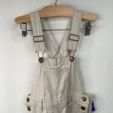 Size 5: Jamie Kay White/Creme Striped Overalls