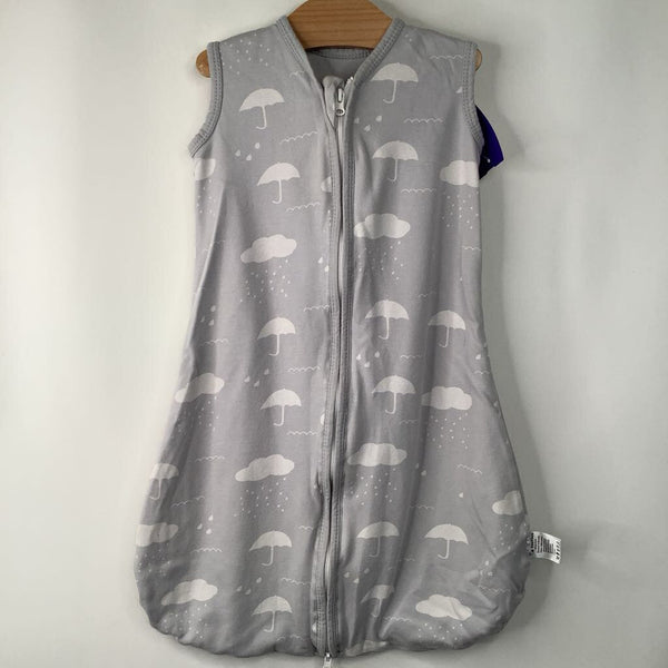 Size 0-6m: Yoofess Faded Blue Umbrella Print Sleepsack