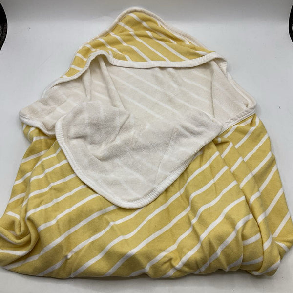 Momcozy White/Yellow Striped Baby Towel