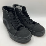 Size 5.5Y: Vans Black High Top Slip-On Sneakers