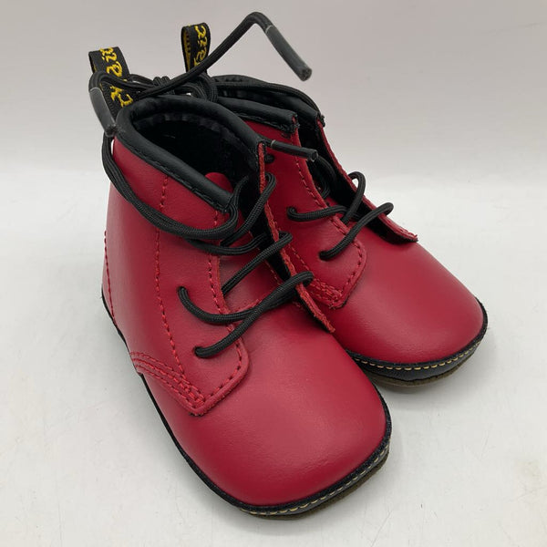Size 3: Docs Red Baby Shoes
