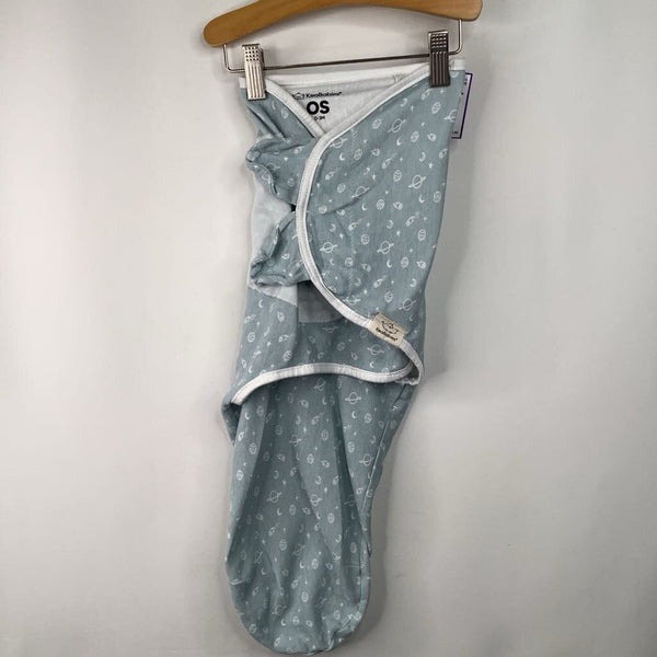 Size 0-3m: Kea Babies Blue Space Print Swaddle