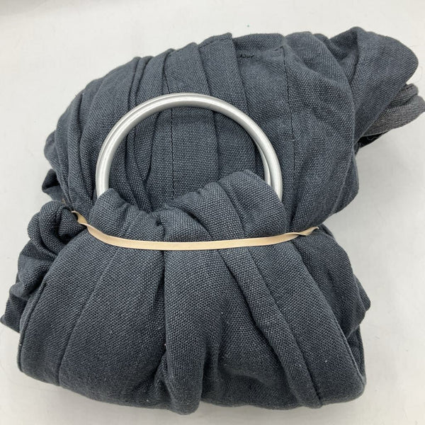 Maya Wrap Grey Cotton Ring Wrap Sling