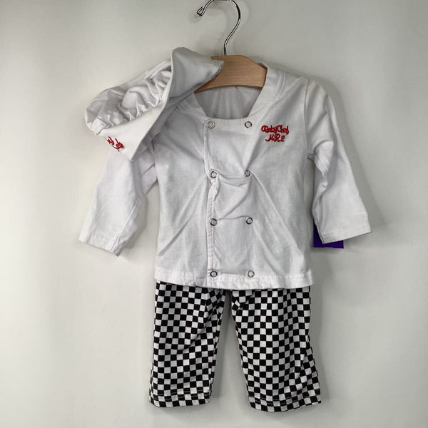 Size 6-12m: A & J Design 3pc Chef Costume