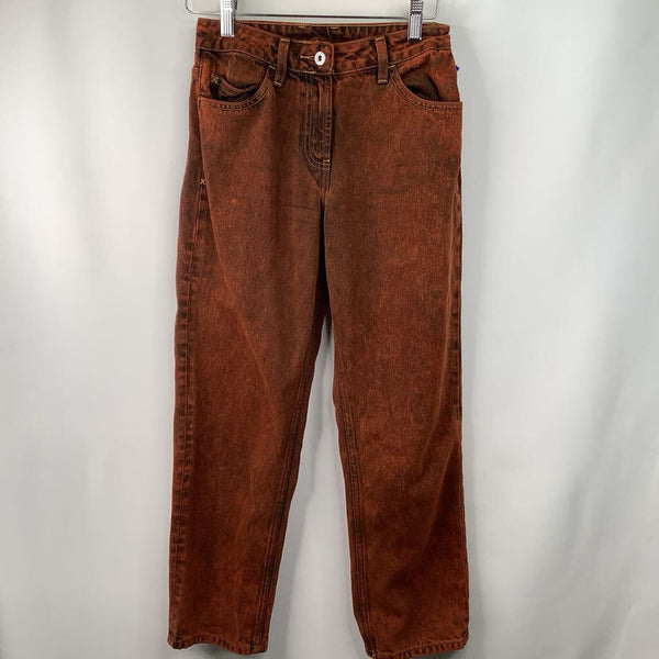 Size 14: Collusion Orange Jeans