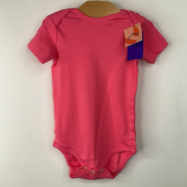 Size 9-12m: Primary Pink Onesie New w/ Tags